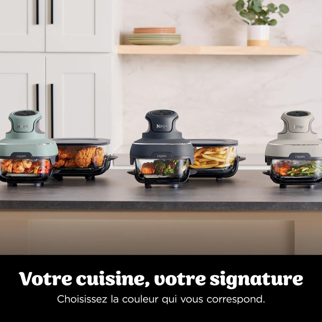 Air Fryer modulaire en verre Ninja CRISPi Cyber Space avec 5 récipients