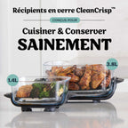 Air Fryer modulaire en verre Ninja CRISPi Cyber Space avec 5 récipients