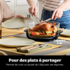 Air Fryer modulaire en verre Ninja CRISPi Cyber Space avec 5 récipients