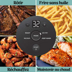 Air Fryer modulaire en verre Ninja CRISPi Cyber Space avec 5 récipients