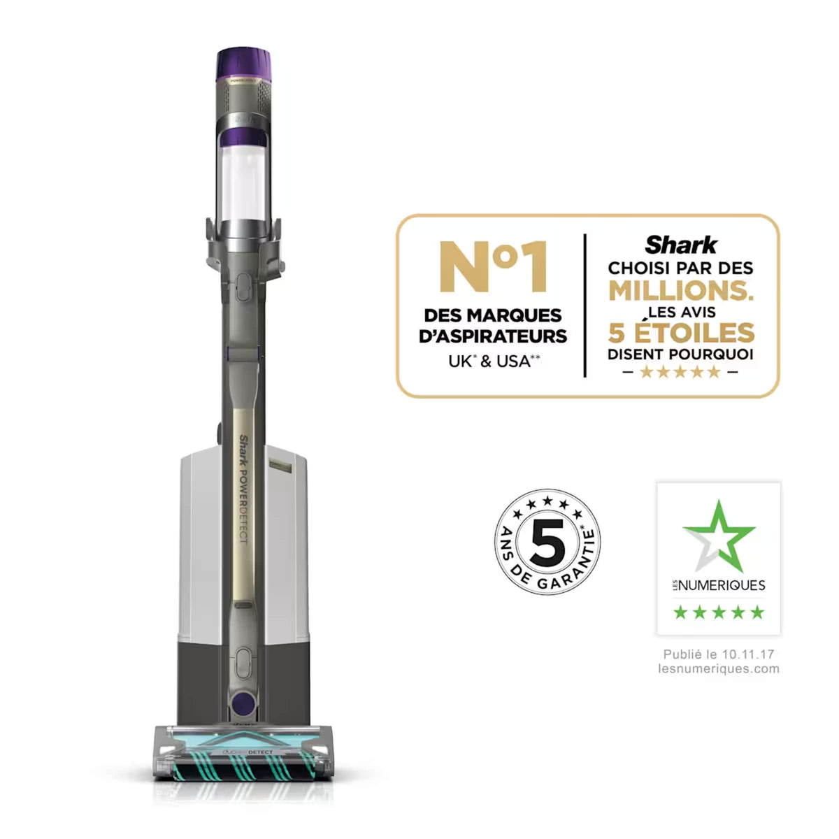Aspirateur sans fil Shark PowerDetect Clean & Empty avec autovidage