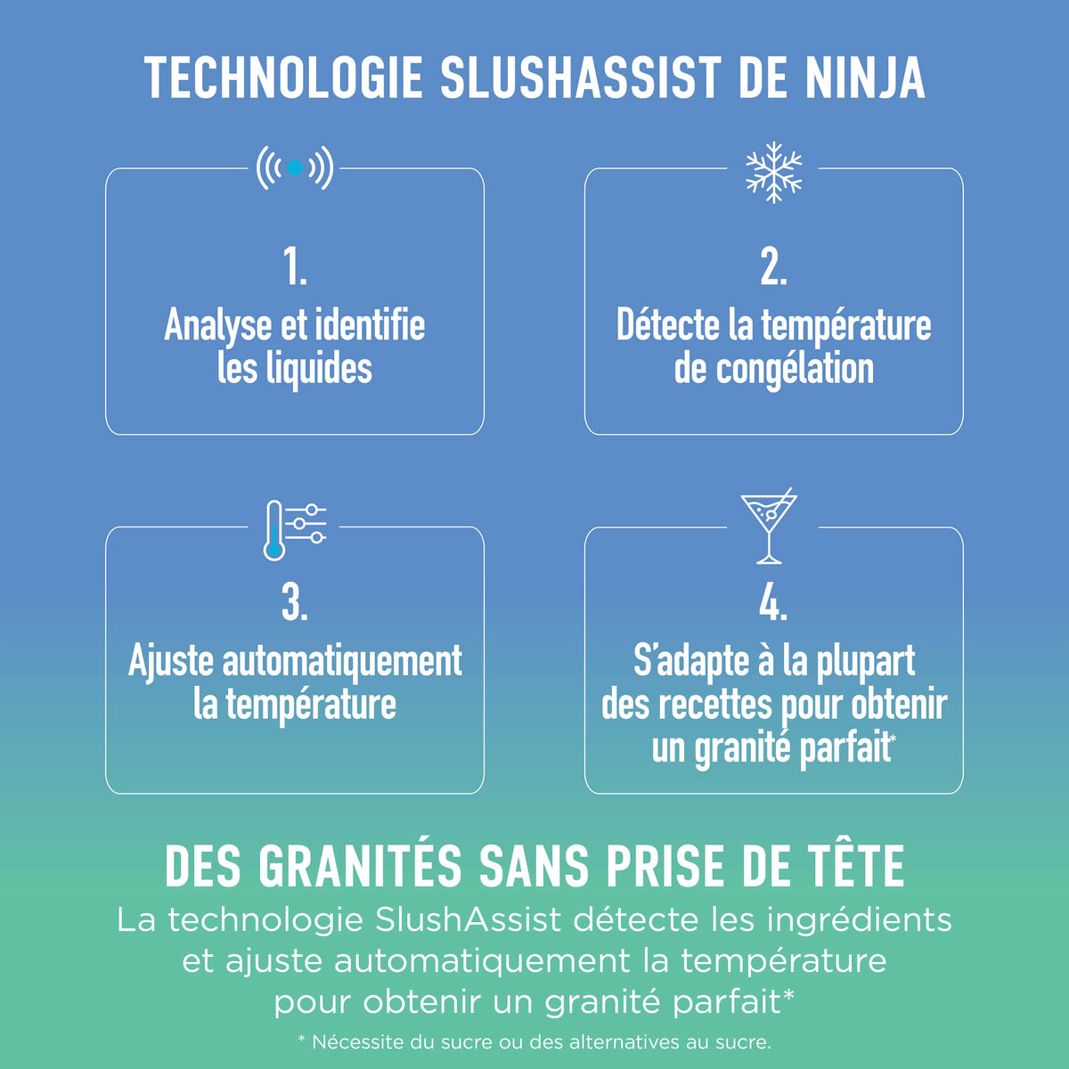 Machine à granités et boissons glacées Ninja SLUSHi XL - Moka