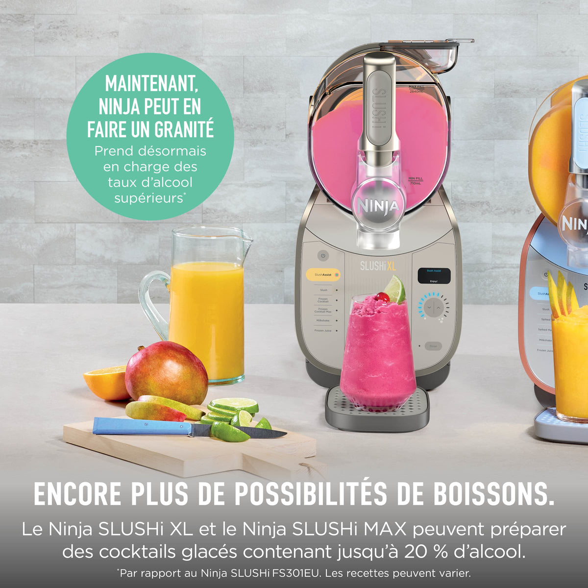 Machine à granités et boissons glacées Ninja SLUSHi XL - Moka