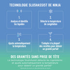 Machine à granités et boissons glacées Ninja SLUSHi XL - Lilas