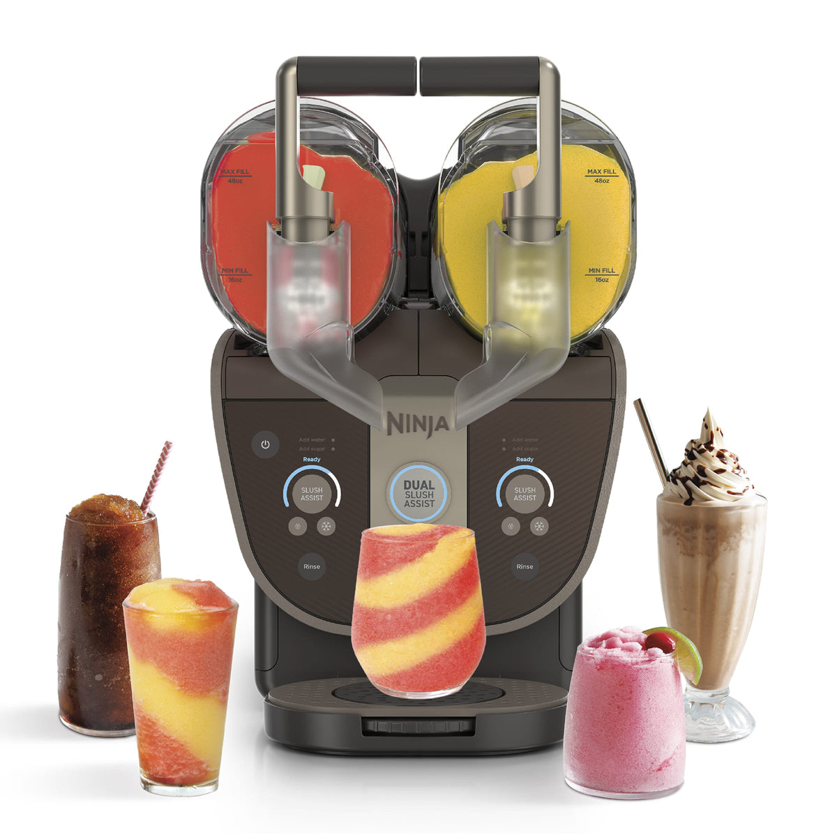 Machine à granités et boissons glacées NINJA SLUSHi Twist - Mocha