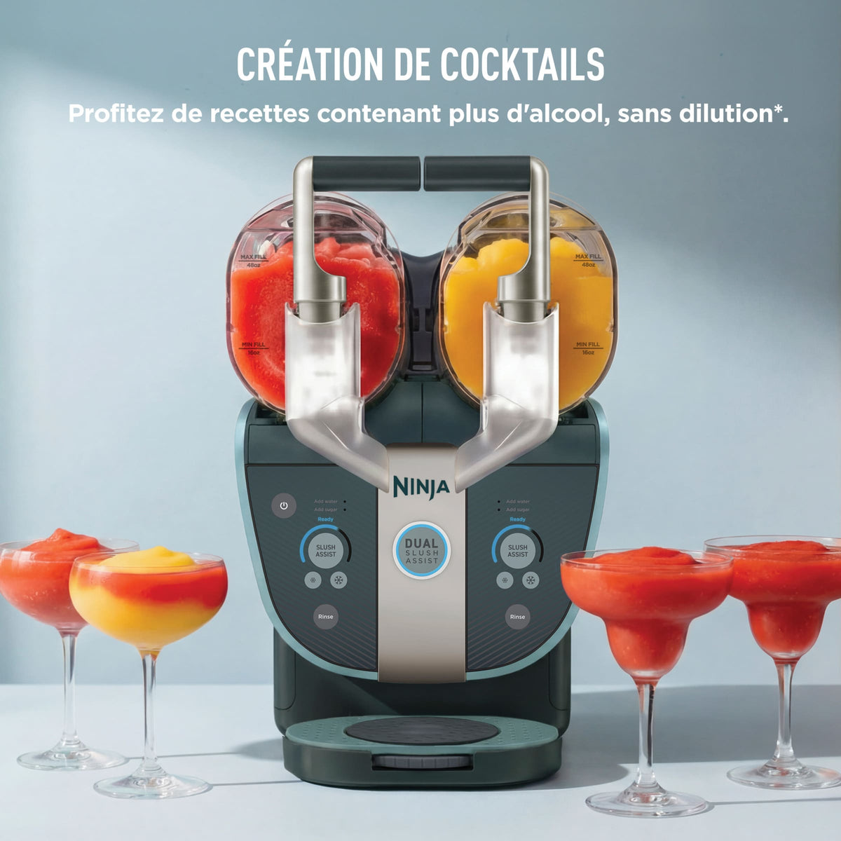 Machine à granités et boissons glacées NINJA SLUSHi Twist - Vert