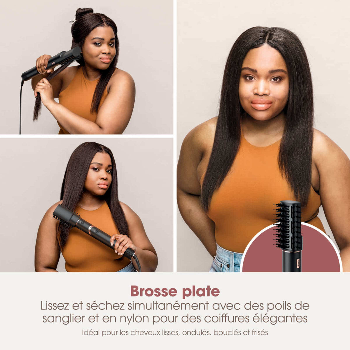 Multi-Styler et Sèche-Cheveux Shark FlexStyle sur-mesure Noir - 3 accessoires au choix