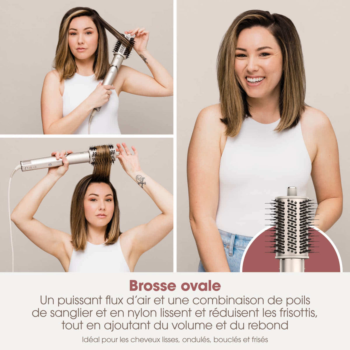 Multi-Styler et Sèche-Cheveux Shark FlexStyle sur-mesure StarDust - 3 accessoires au choix