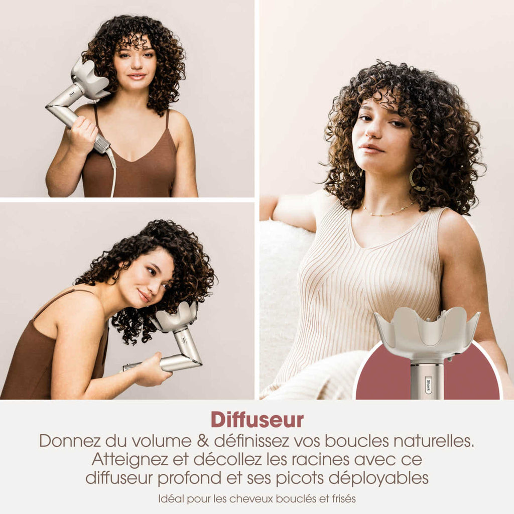 Multi-Styler et Sèche-Cheveux Shark FlexStyle sur-mesure StarDust - 3 accessoires au choix