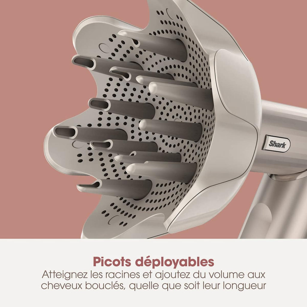 Multi-Styler et Sèche-Cheveux Shark FlexStyle sur-mesure StarDust - 3 accessoires au choix