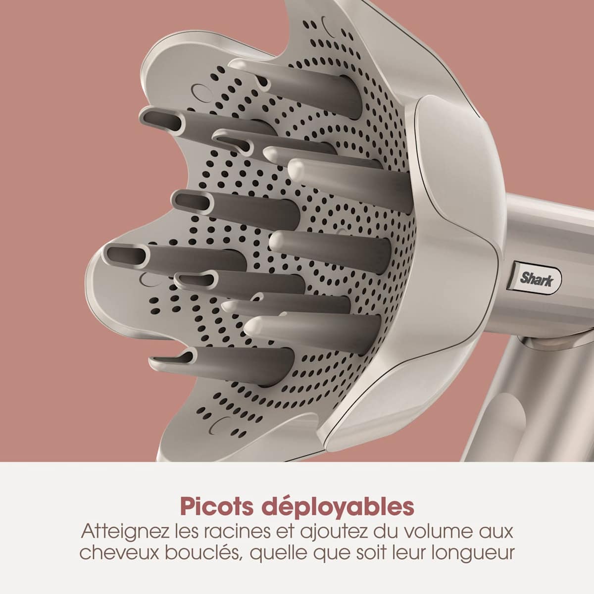 Multi-Styler et Sèche-Cheveux Shark FlexStyle sur-mesure StarDust - 3 accessoires au choix