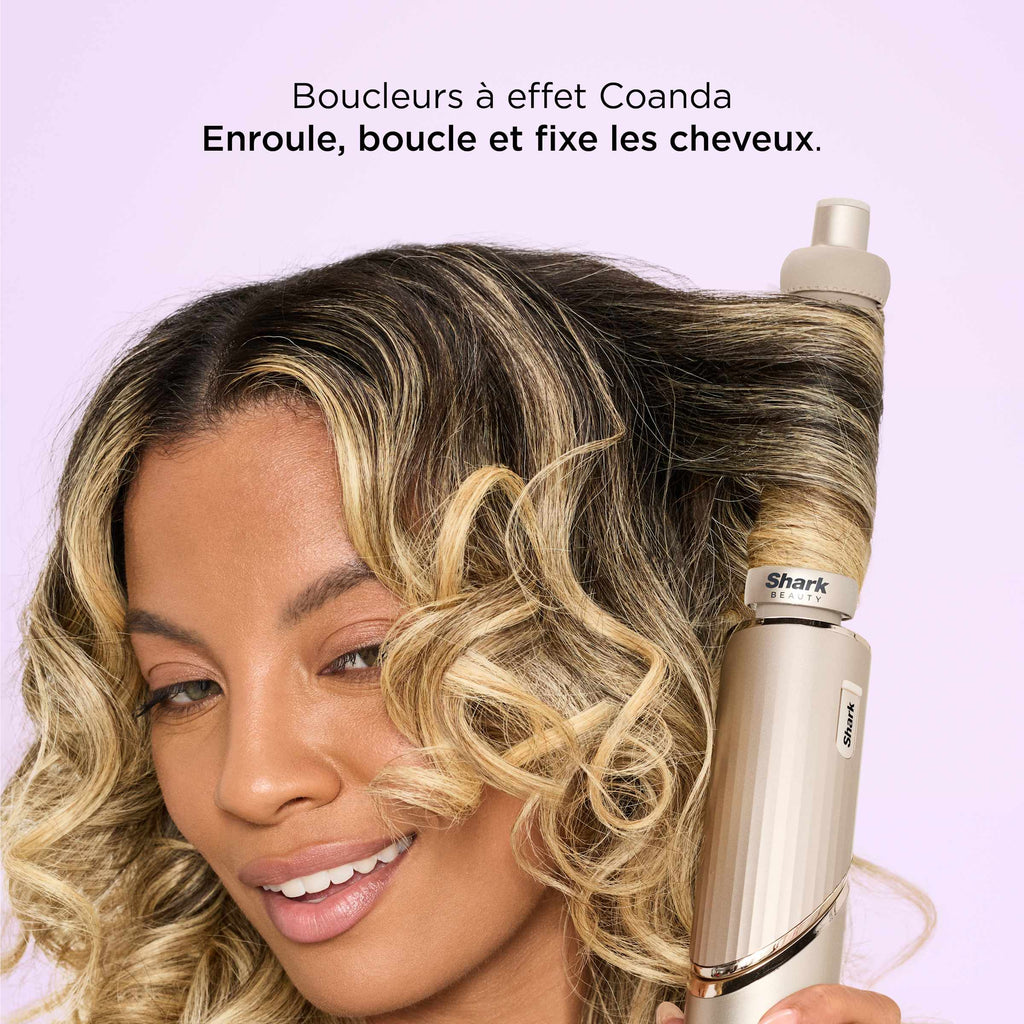 Multi-Styler et Sèche-Cheveux  5-en-1 avec diffuseur Shark FlexStyle – StarDust