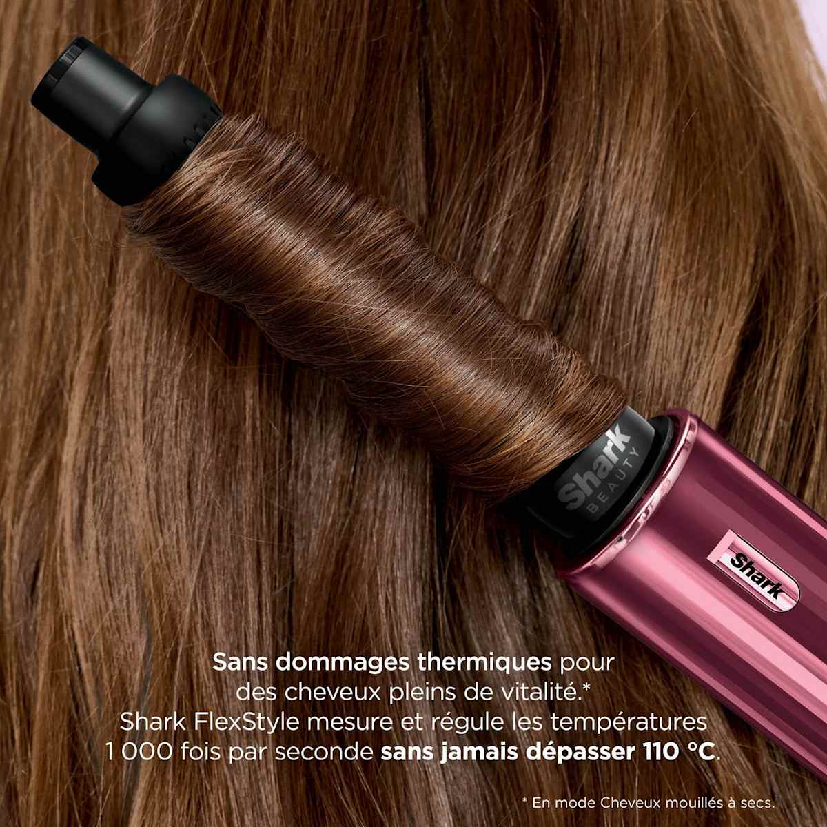 Multi-Styler et Sèche-Cheveux 5-en-1 Shark FlexStyle - Cerise Noire