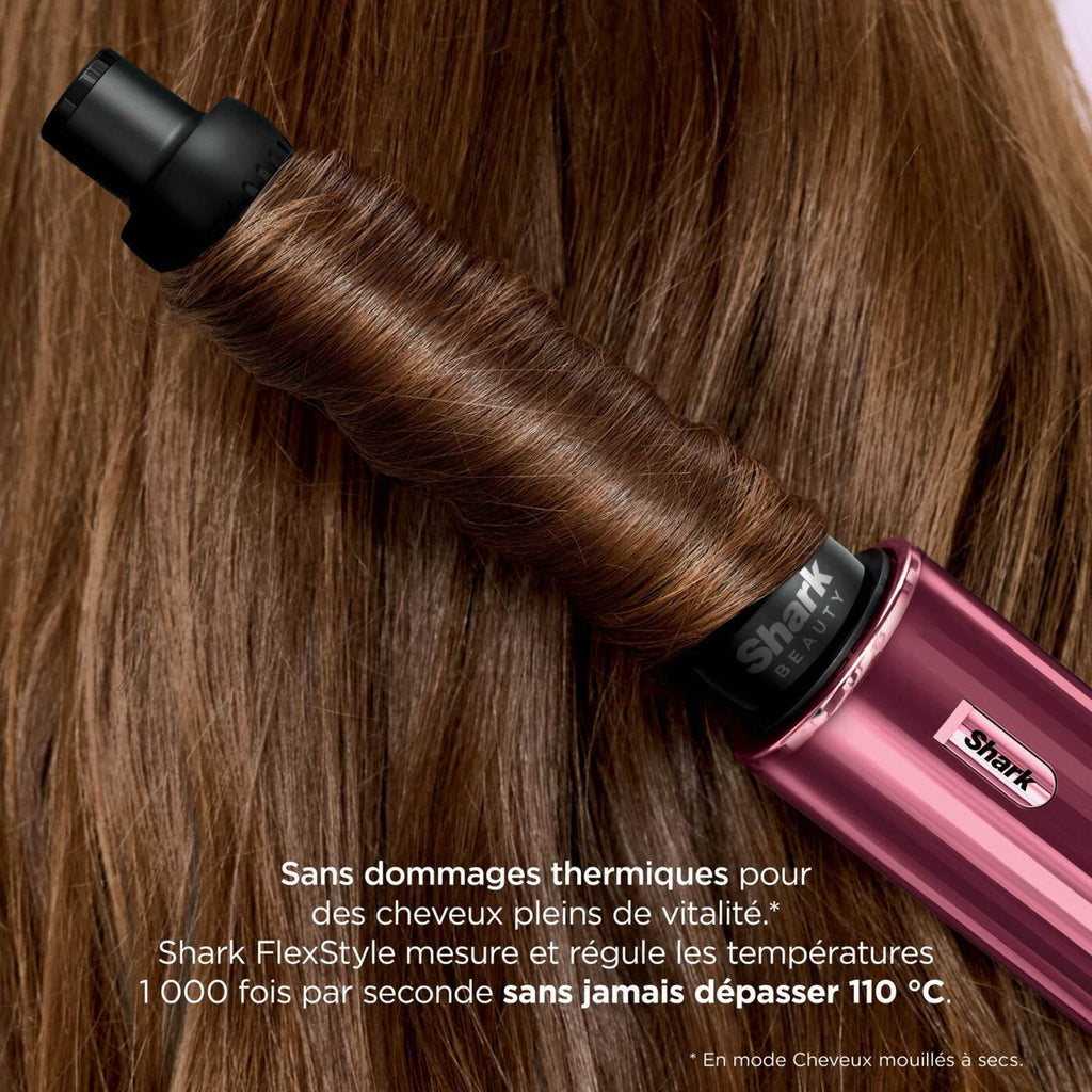 Multi-Styler et Sèche-Cheveux 5-en-1 Shark FlexStyle - Cerise Noire