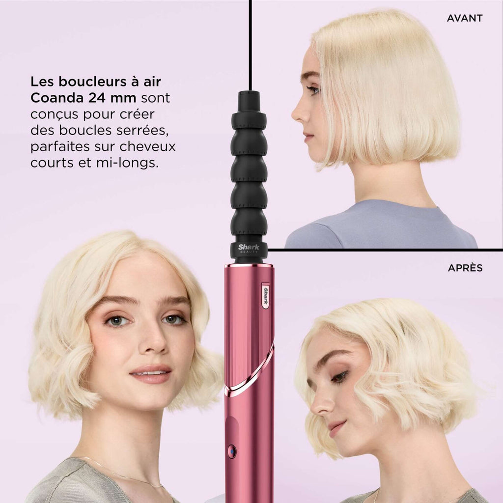 Multi-Styler et Sèche-Cheveux 5-en-1 Shark FlexStyle - Cerise Noire