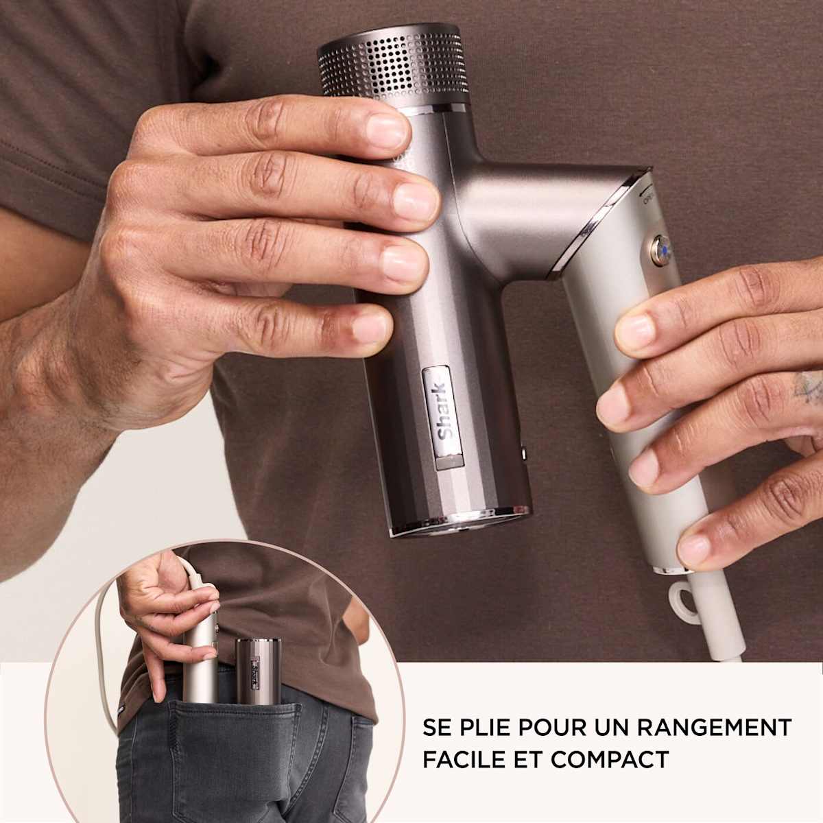 Sèche-cheveux Shark SpeedStyle Pro FLEX 4-en-1 avec séchage ultra-rapide