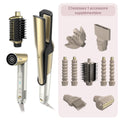 Multi-Styler premium et Sèche-Cheveux Shark Glam sur-mesure Or - 1 embout au choix