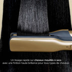 Multi-Styler premium et Sèche-Cheveux Shark Glam sur-mesure Or - 1 embout au choix