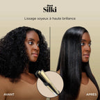 Multi-Styler premium et Sèche-Cheveux Shark Glam sur-mesure Or - 1 embout au choix
