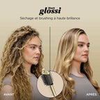 Multi-Styler premium et Sèche-Cheveux Shark Glam sur-mesure Or - 1 embout au choix