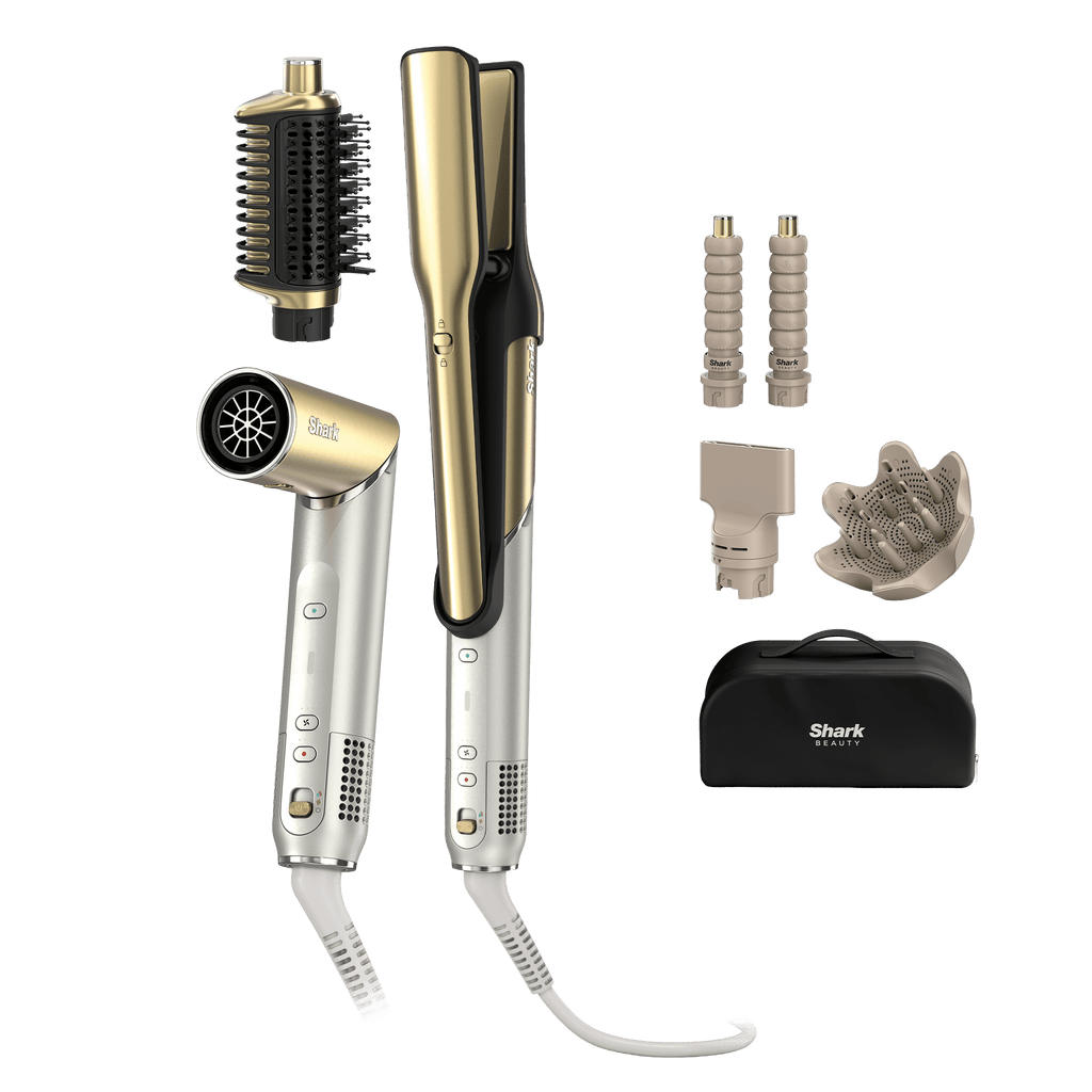 Multi-Styler Shark Glam Lisseur avec 5 embouts dont embout RapidGloss