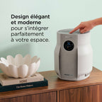 Purificateur d'air Shark BreatheClear Compact avec NeverChange6, jusqu'à 28 m²​ - Beige