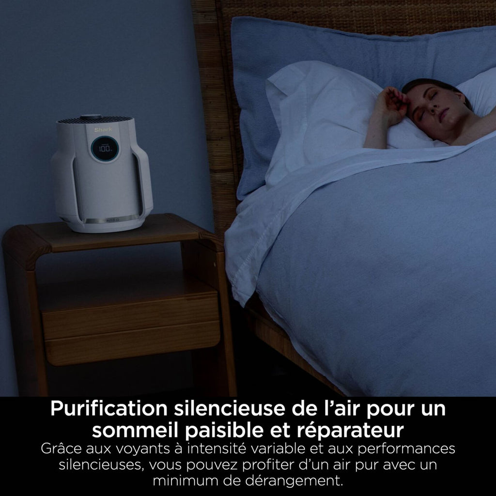 Purificateur d'air Shark NeverChange5 Compact Pro, jusqu'à 23 m²​