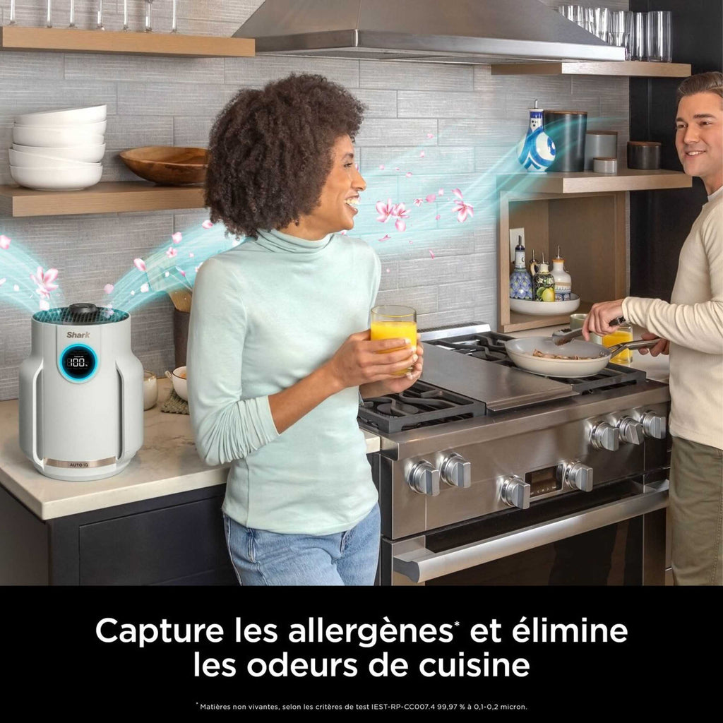 Purificateur d'air Shark NeverChange5 Compact Pro, jusqu'à 23 m²​