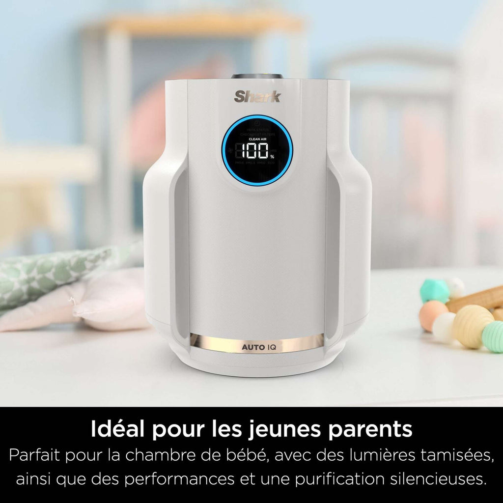 Purificateur d'air Shark NeverChange5 Compact Pro, jusqu'à 23 m²​