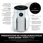 Purificateur d'air Shark NeverChange5, jusqu'à 60 m²​