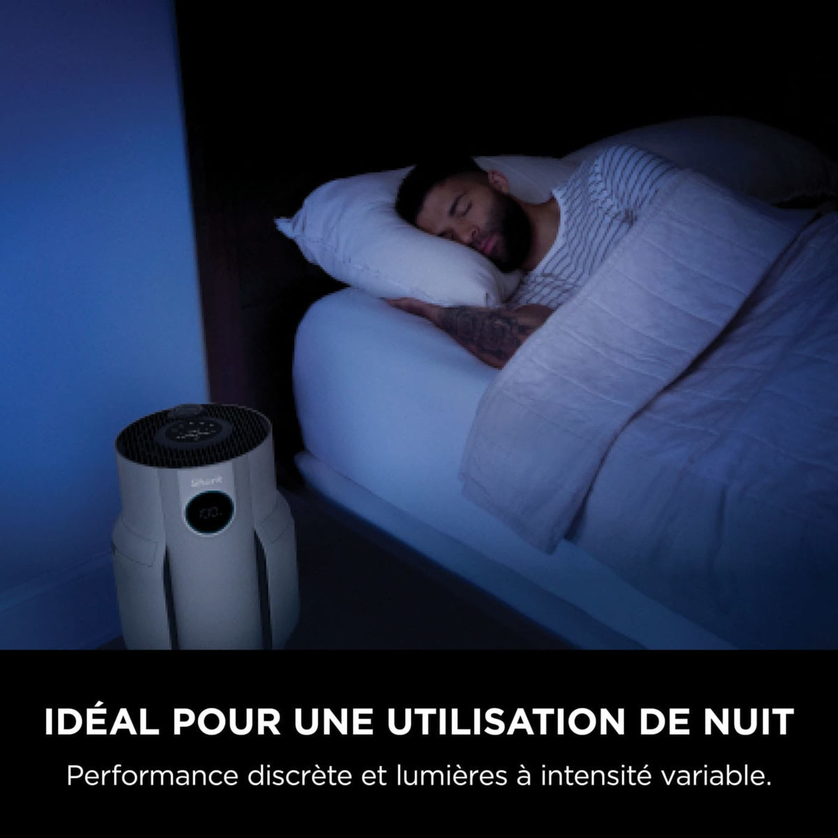 Purificateur d'air Shark NeverChange5, jusqu'à 60 m²​