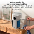 Purificateur d'air Shark BreatheClear avec NeverChange6, jusqu'à 70 m²​