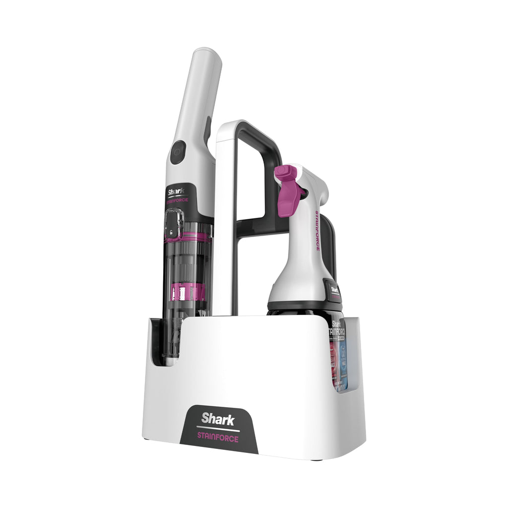 Shark StainForce - Shampouineuse Détacheur Portable Sans Fil pour Tapis, Canapé, Voiture et Tissus d'Ameublement