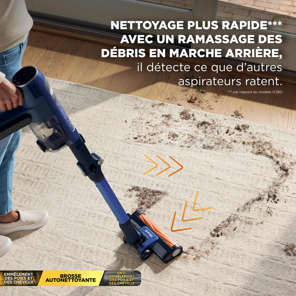 Aspirateur balai sans fil Shark PowerDetect Speed Pet Pro Clean & Empty – Ultramarine