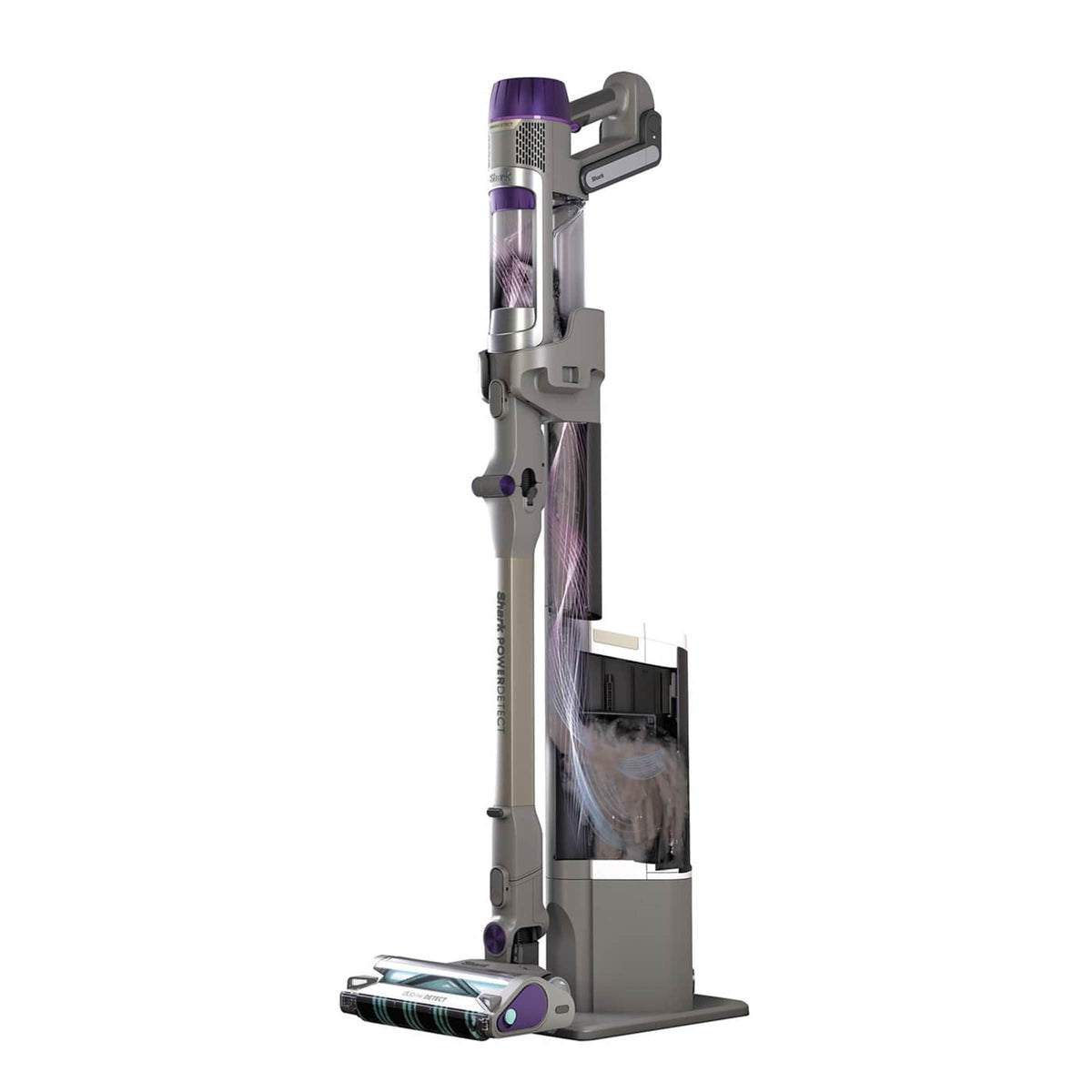 Aspirateur sans fil Shark PowerDetect Clean & Empty spécial poils d’animaux avec double batteries amovibles