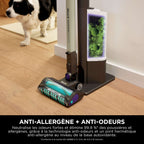 Aspirateur sans fil Shark PowerDetect Clean & Empty spécial poils d’animaux avec double batteries amovibles