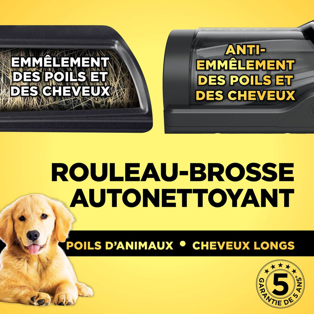 Aspirateur balai sans fil Shark PowerPro spécial animaux, 40 min d'autonomie