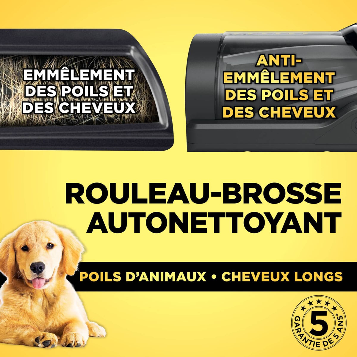 Aspirateur balai sans fil Shark PowerPro, 40 min d'autonomie