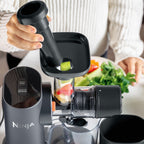 Extracteur de jus à froid Ninja NeverClog - Pressage lent sans colmatage