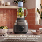 Robot multifonction 3-en-1 Ninja CrushBOSS - Blender, robot culinaire & blender-gourde - Onyx