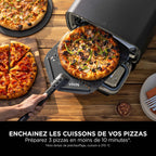 Four à pizza et air fryer électrique d’extérieur Ninja Artisan - Noir et Or