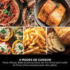 Four à pizza et air fryer électrique d’extérieur Ninja Artisan - Noir et Or