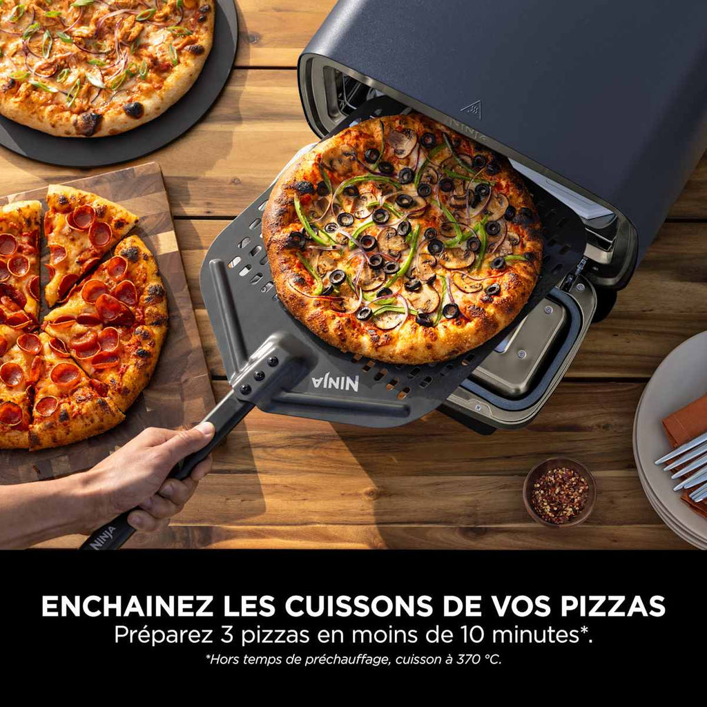 Four à pizza et Air Fryer électrique d’extérieur Ninja Artisan - Bleu et Or