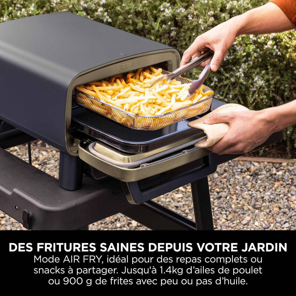 Four à pizza et Air Fryer électrique d’extérieur Ninja Artisan - Bleu et Or