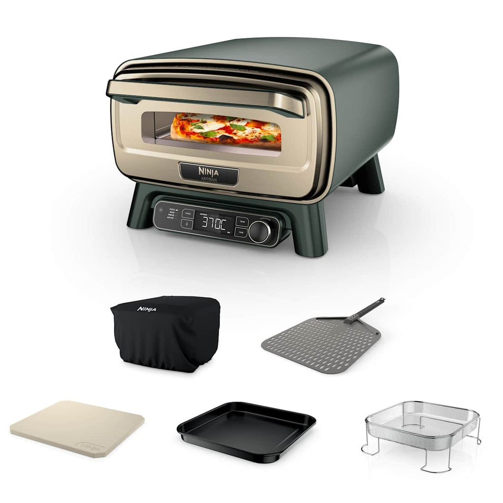 Four à pizza et Air Fryer électrique d’extérieur Ninja Artisan - Vert et Or MO201EUGN2