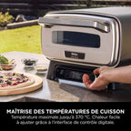 Four à pizza et Air Fryer électrique d’extérieur Ninja Artisan - Gris MO201EU