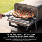 Four à pizza et Air Fryer électrique d’extérieur Ninja Artisan - Gris MO201EU
