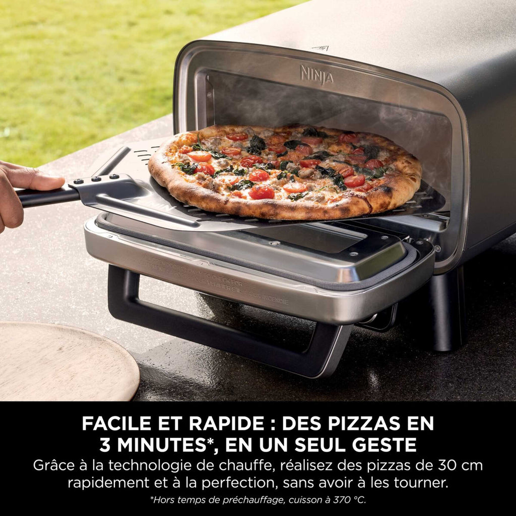 Four à pizza et Air Fryer électrique d’extérieur Ninja Artisan - Gris MO201EU