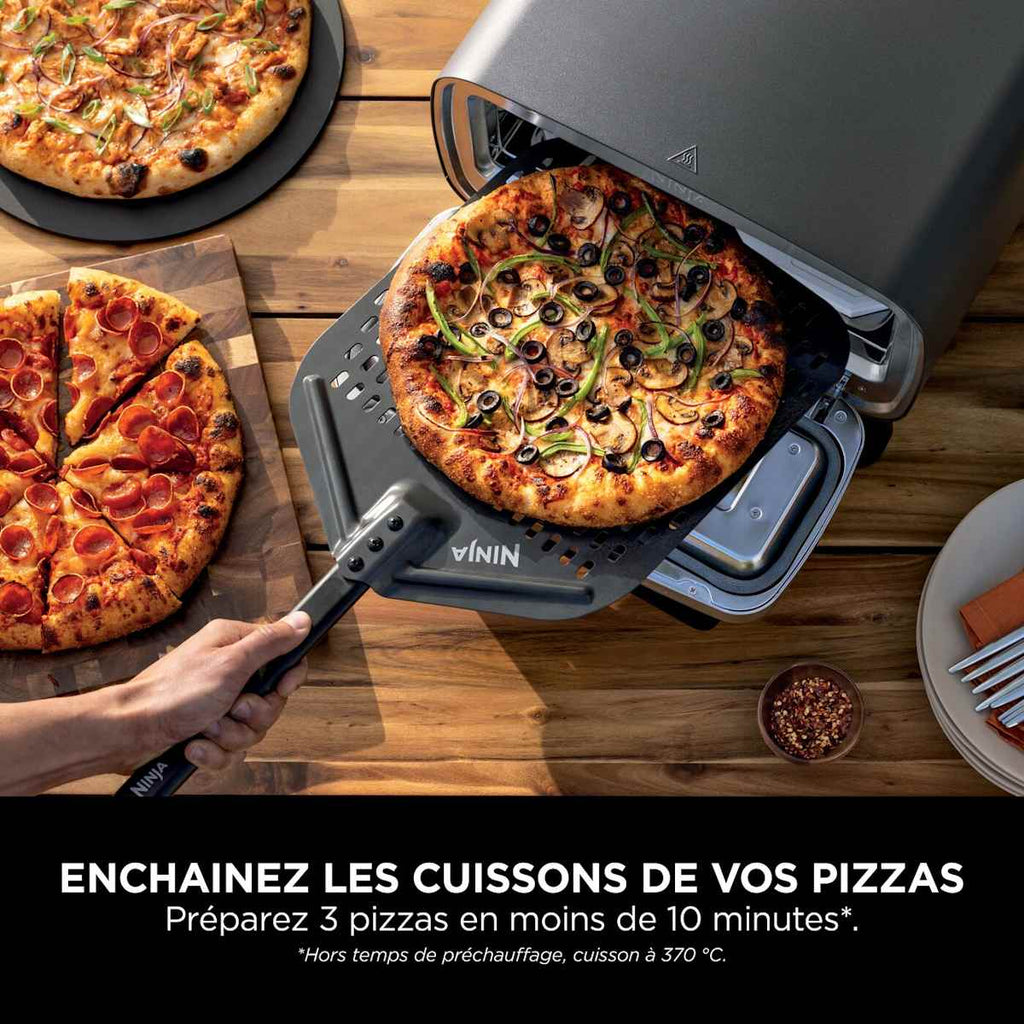 Four à pizza et Air Fryer électrique d’extérieur Ninja Artisan - Gris MO201EU