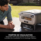 Four à pizza et Air Fryer électrique d’extérieur Ninja Artisan - Gris MO201EU